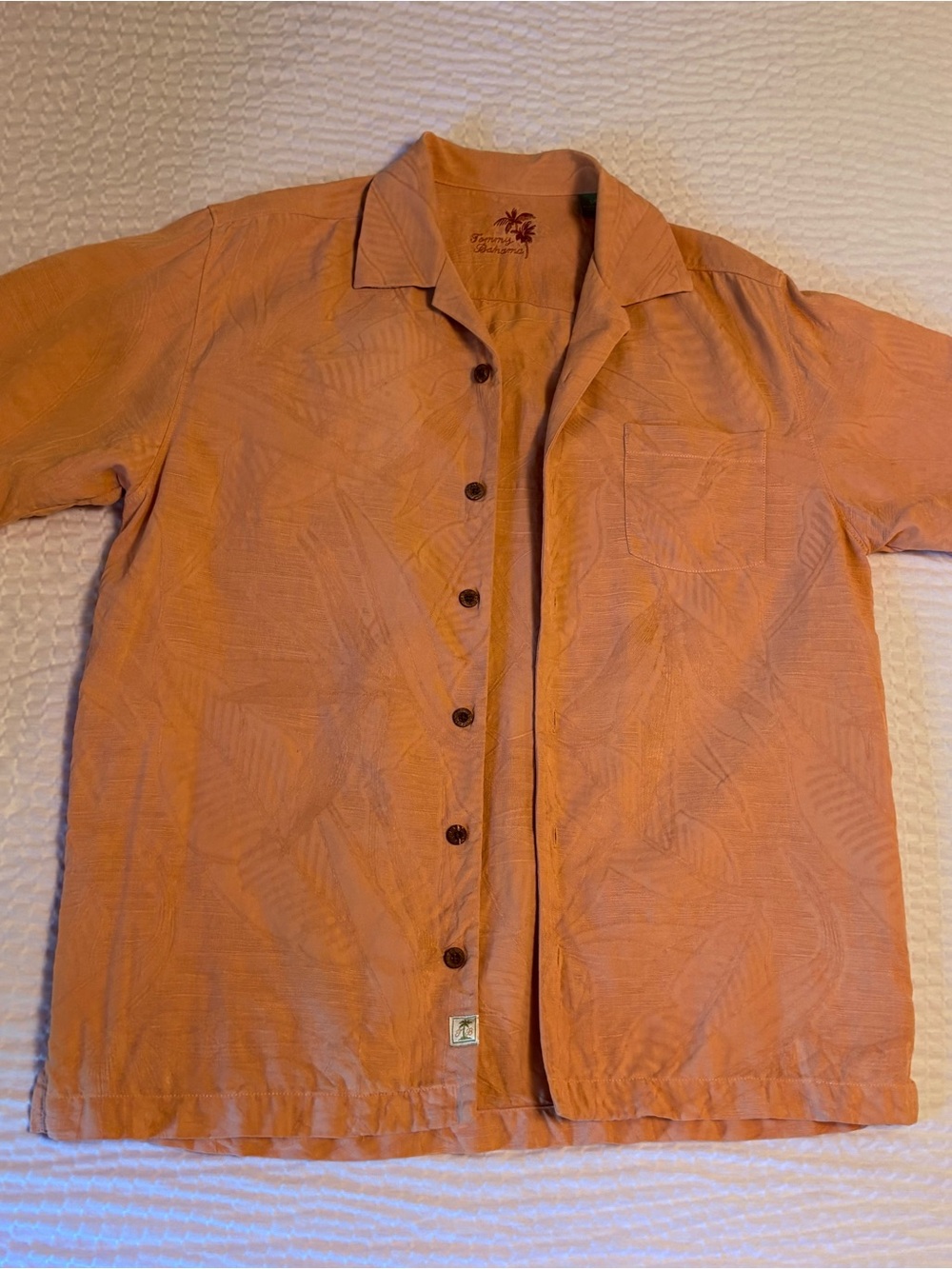 100% Silk Tommy Bahama Short-Sleeve Camp Shirt